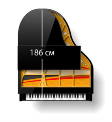 Длина рояля